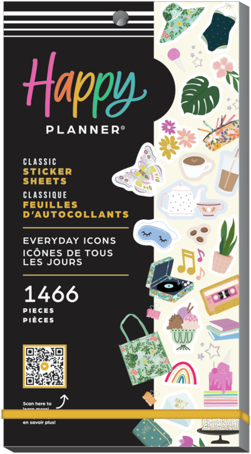 Happy Planner - Everyday Icons Classic 30 Sheet Sticker Pack