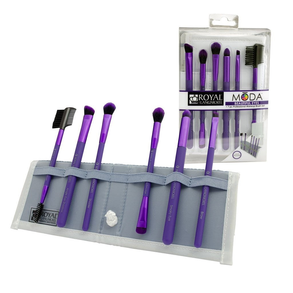 MODA - Beautiful Eyes Purple Brush Kit