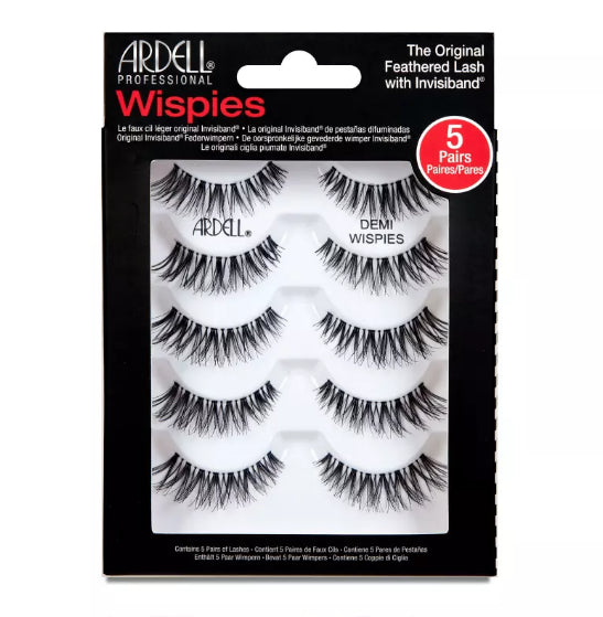 ARDELL Natural & Glamour - Multipack Demi Wispies Black