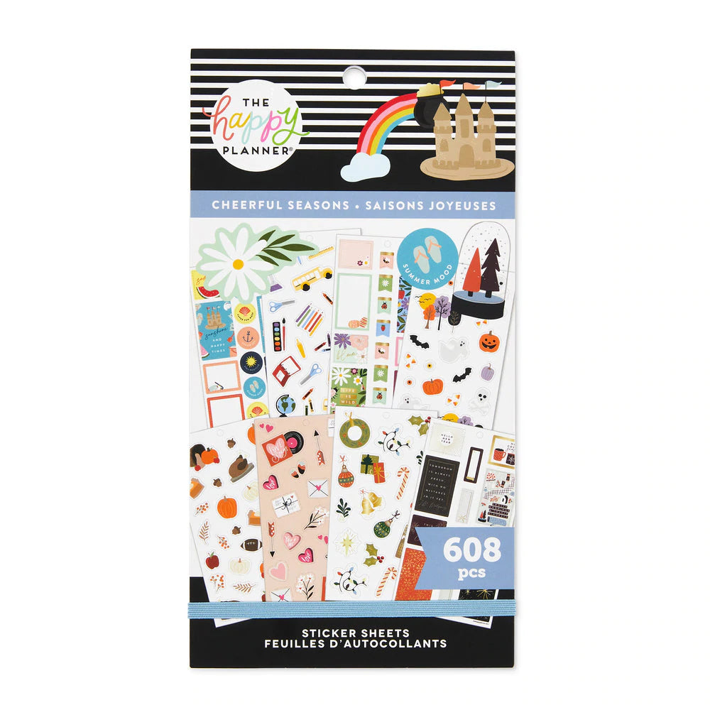 Happy Planner - Value Pack Stickers Cheerful Seasons