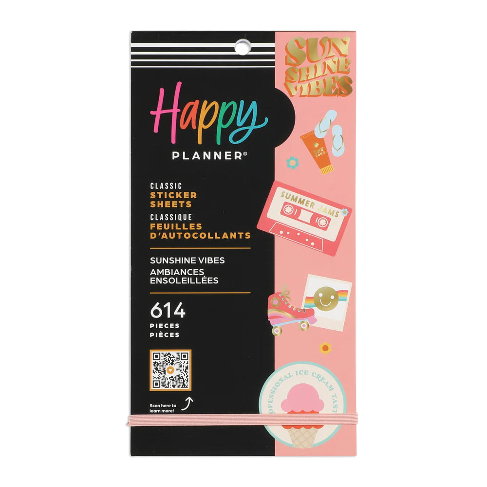 Happy Planner - Value Pack Sticker Sunshine Vibes