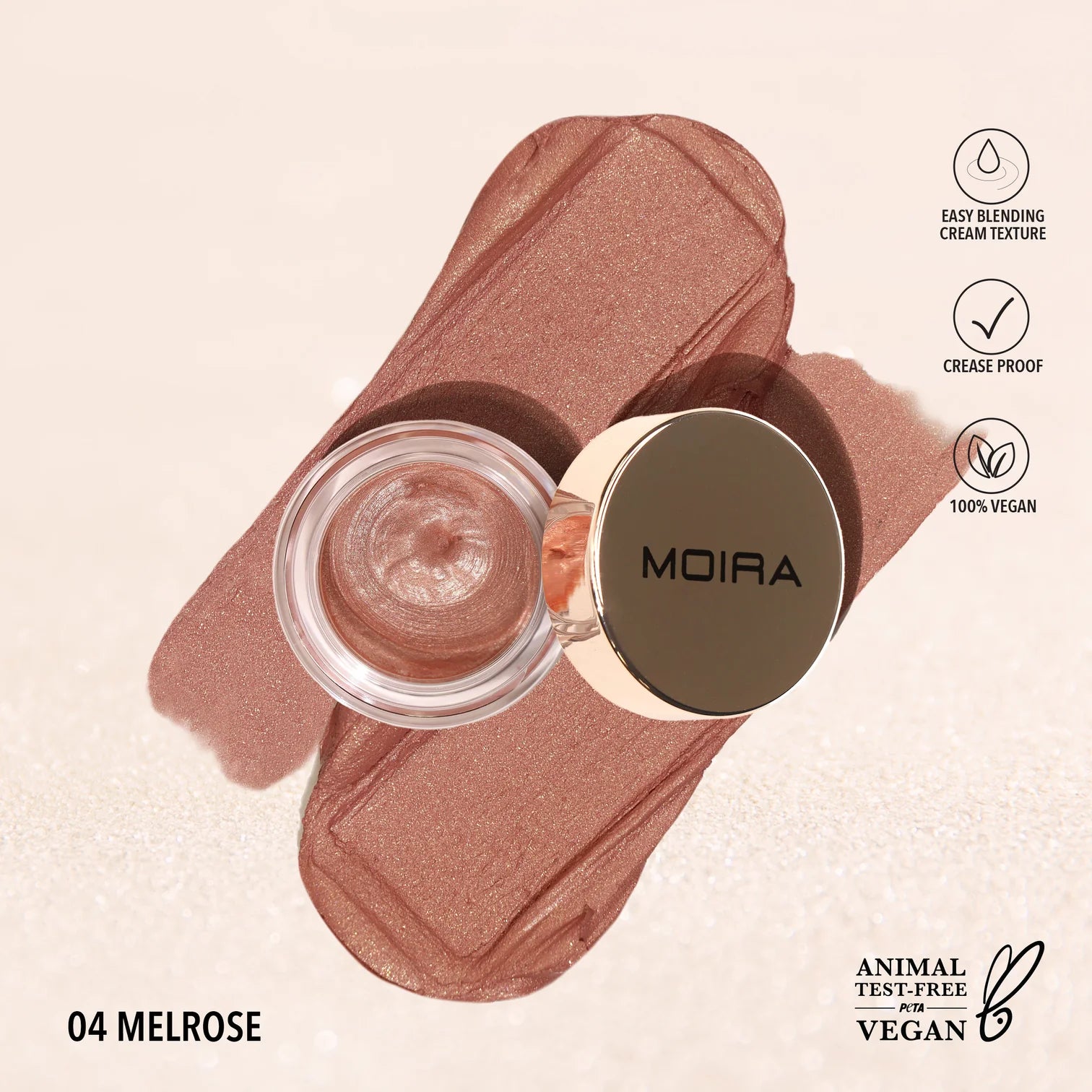 MOIRA - Everlust Shimmer Cream Shadow