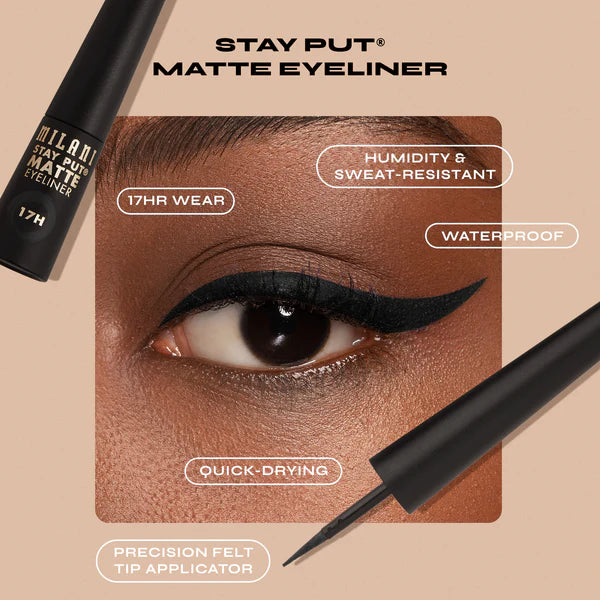Milani Stay Put Matte 17hrs Wear Liquid Liner