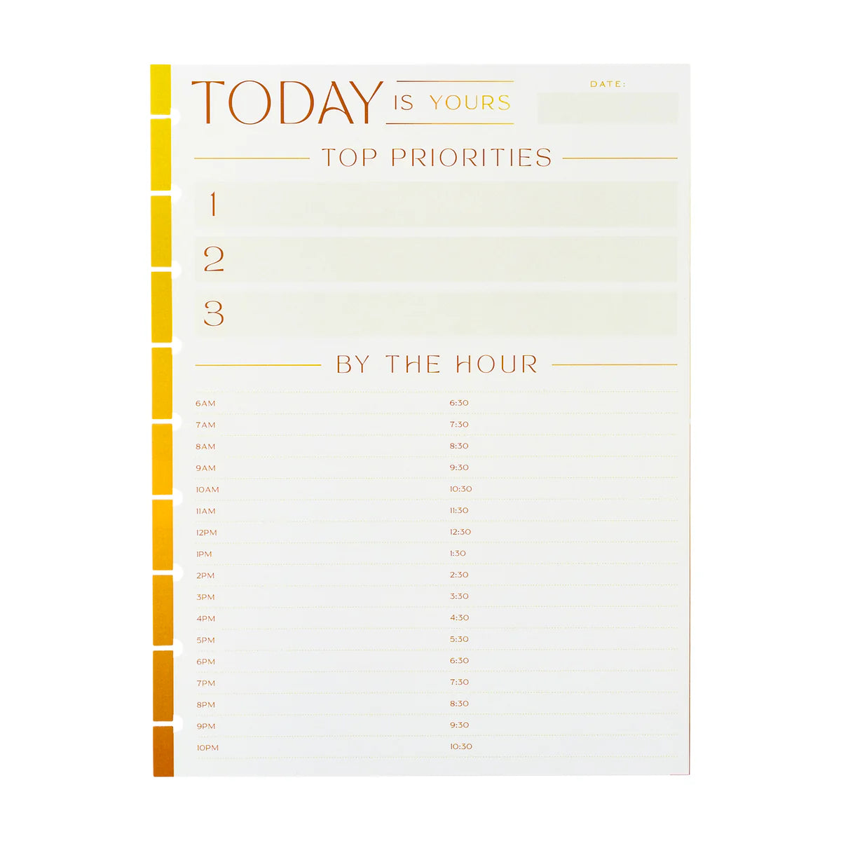 Happy Planner - Classic Fill paper By The Hour