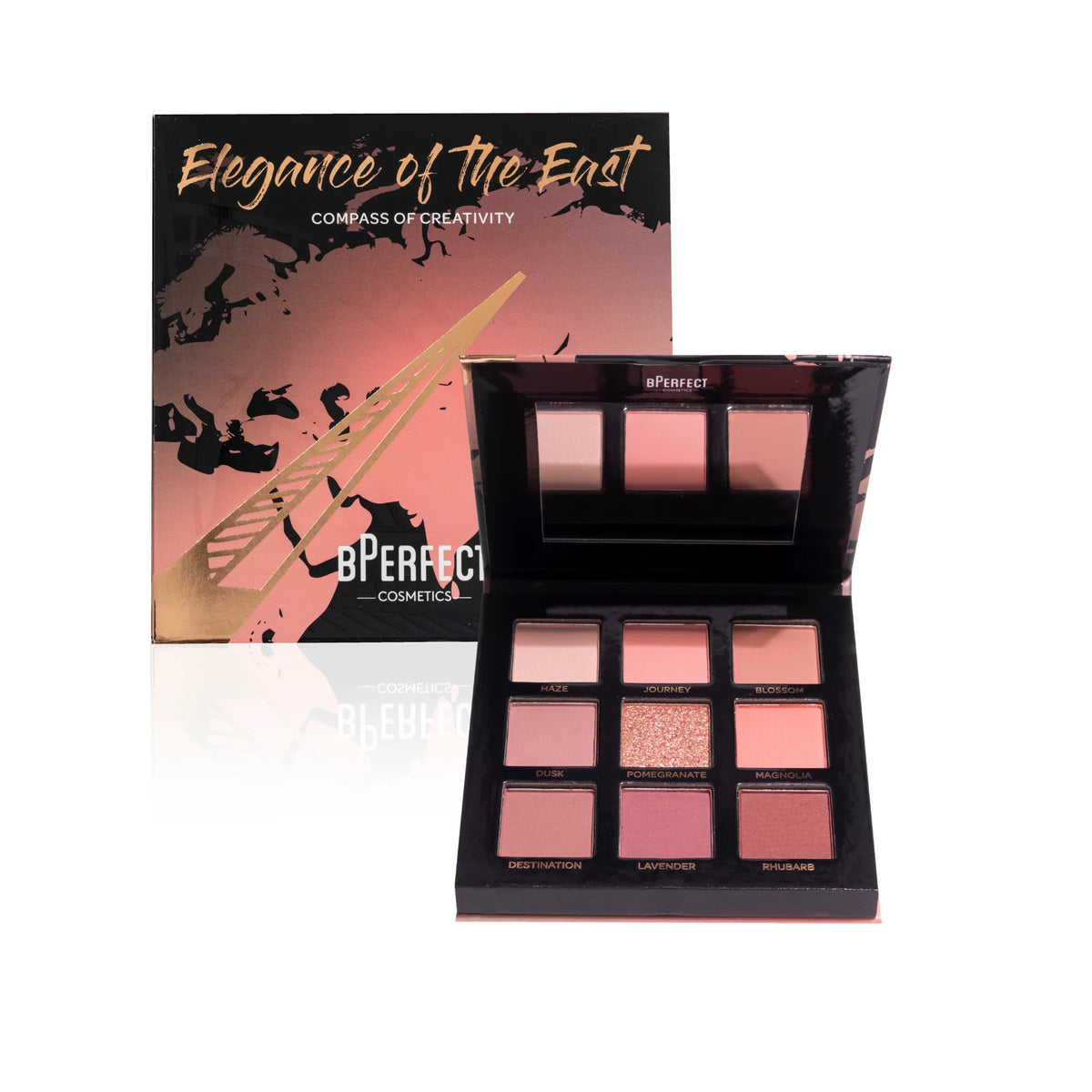 BPerfect - Compass of Creativity Palette - Elegance of the East