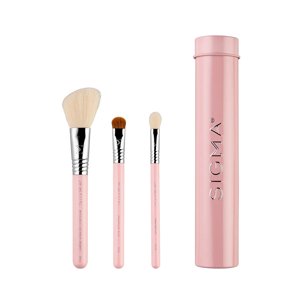 Sigma - Essential Trio Brush Set Baby Pink