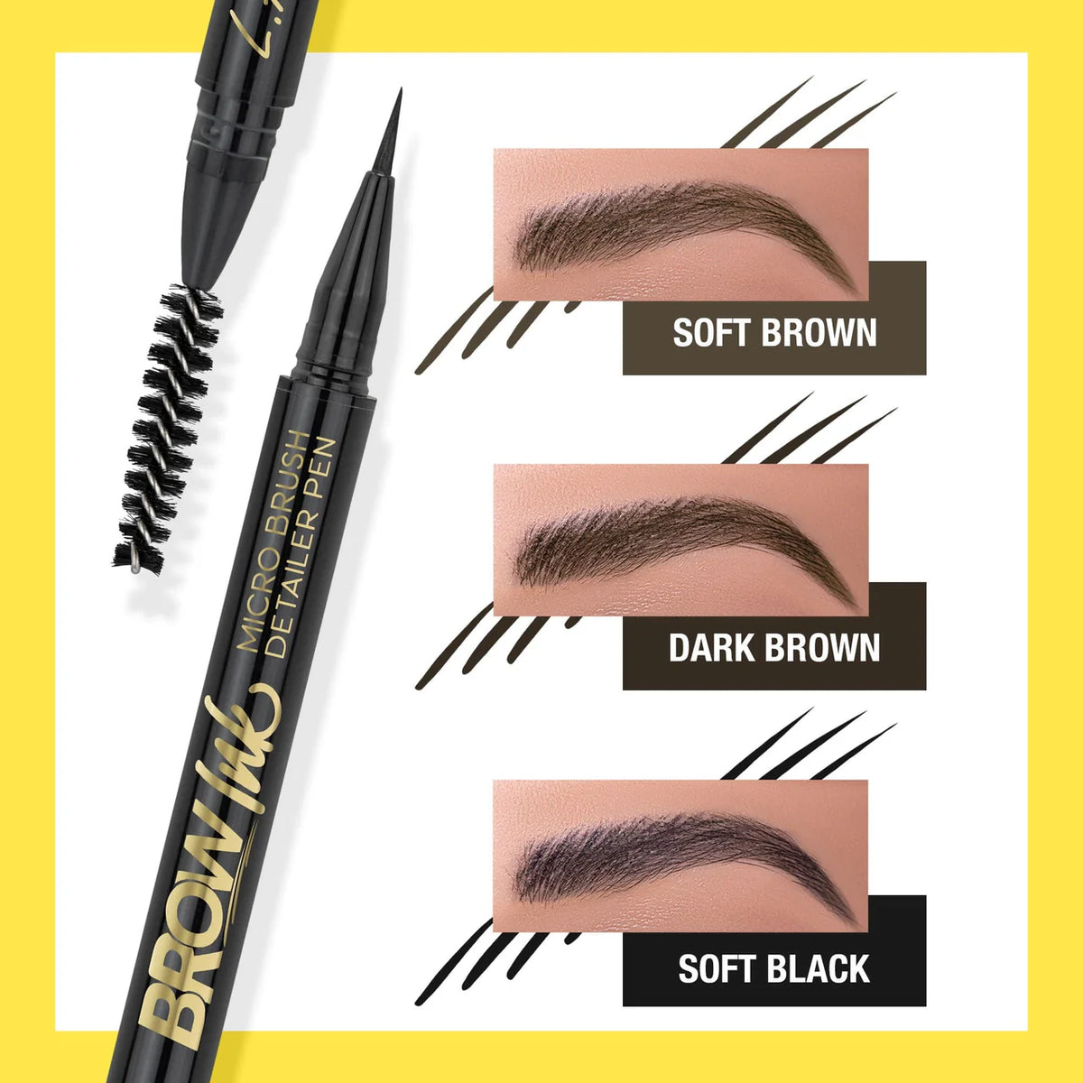 L.A. Girl Brow Ink Micro Brush Detailer Pen
