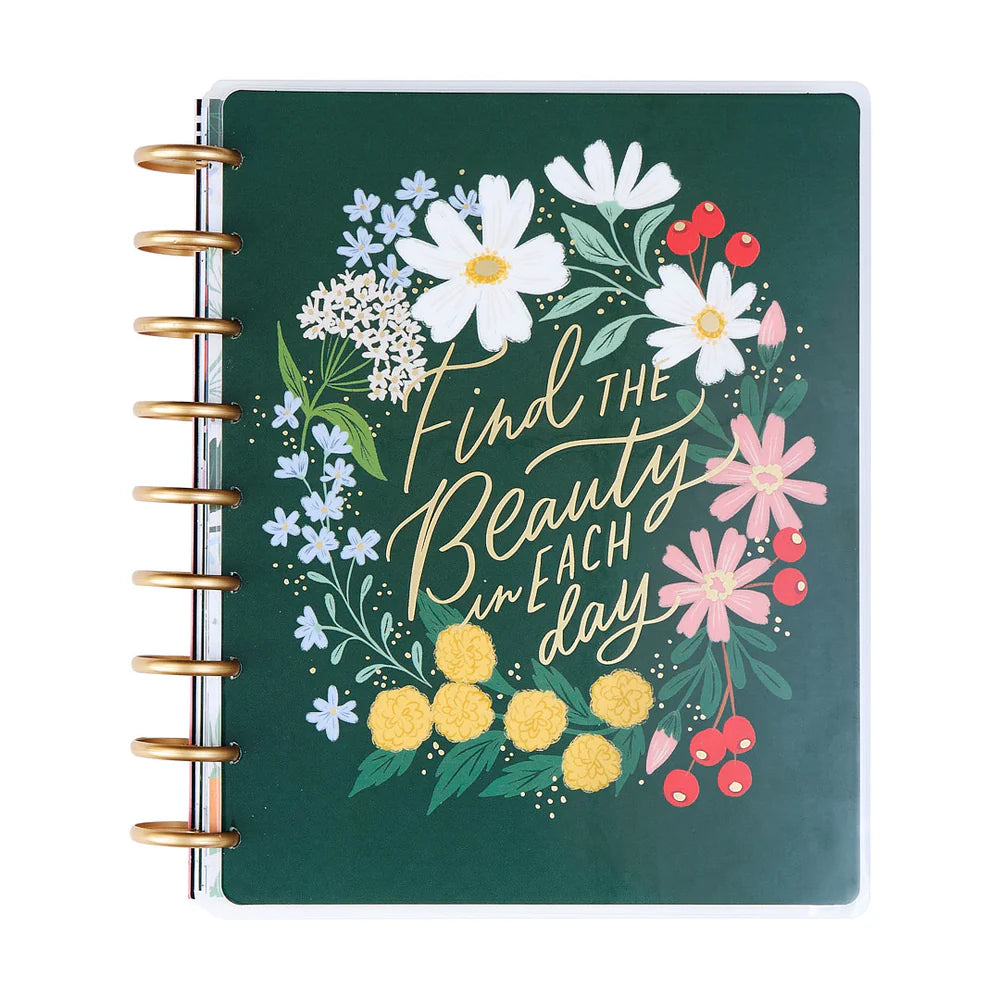 Happy Planner (12M) 2025 Blooming Bouquet Classic Planner (Vertical)