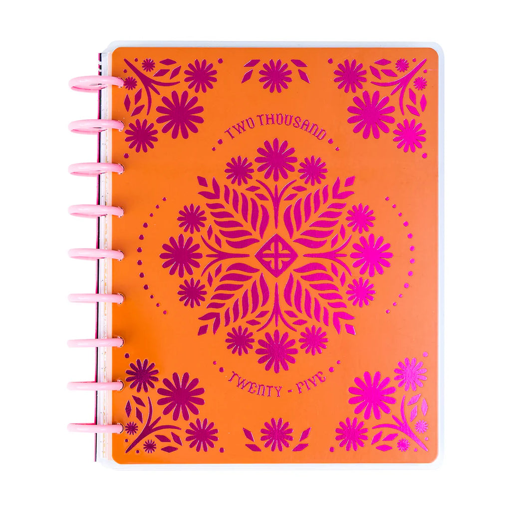 Happy Planner (12M) 2025 Western Wildflower Classic Planner (Vertical)