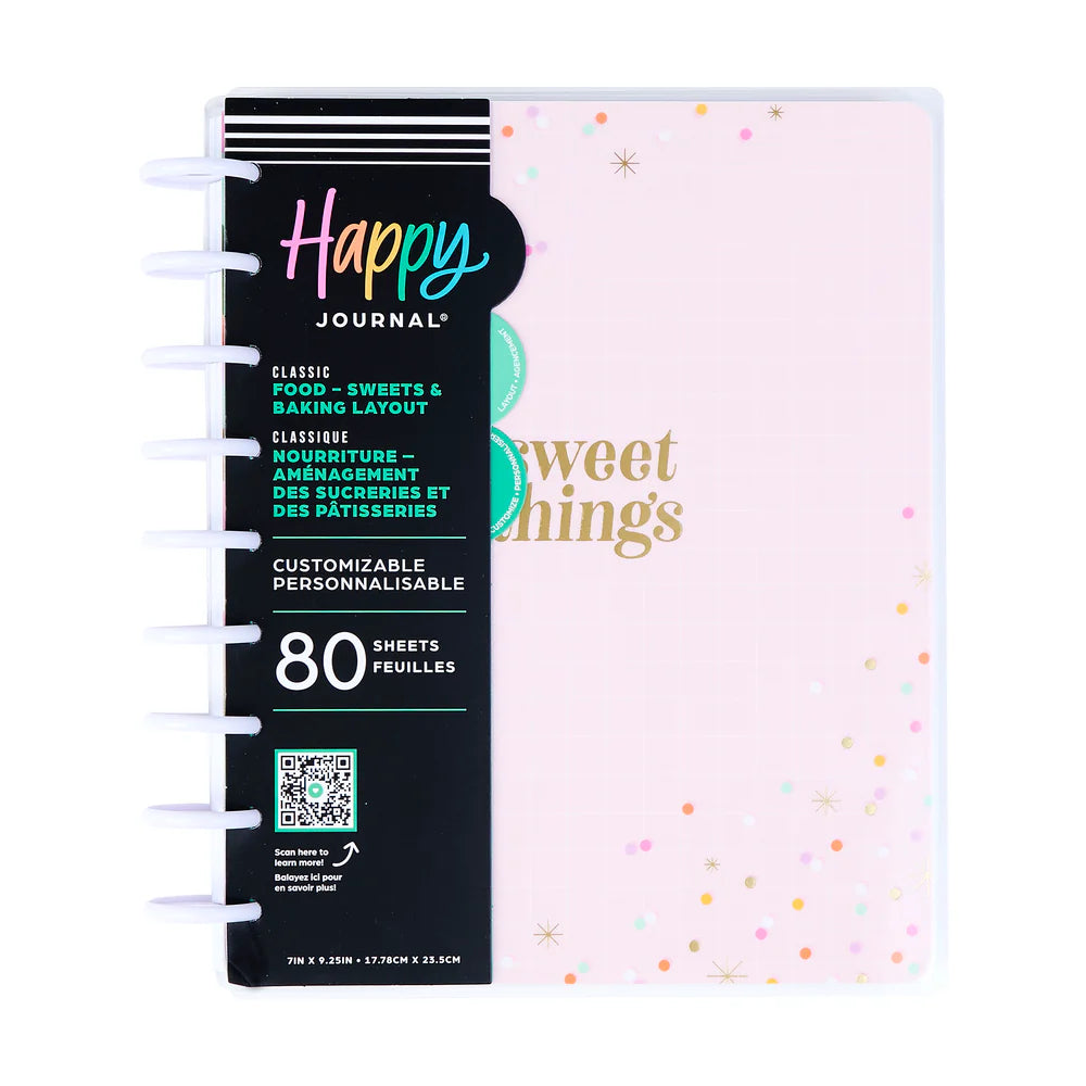 Happy Planner Classic Recipe Journal - Sweets & Baking