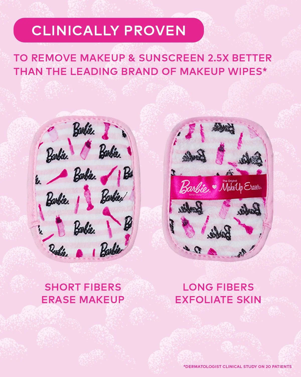 Makeup Eraser - Barbie 7 Day Set