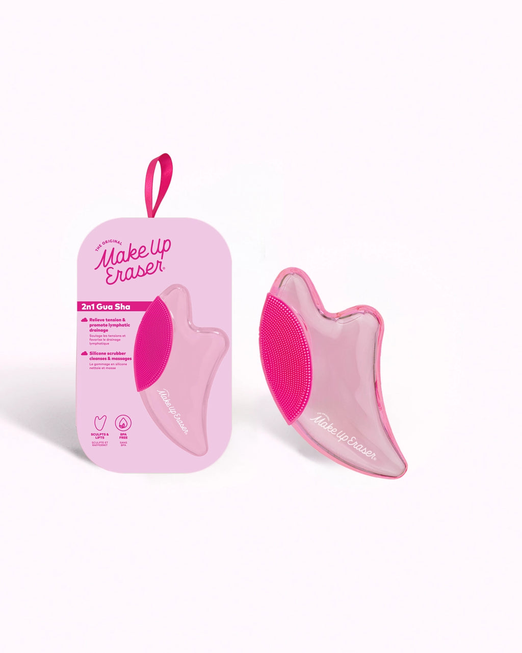 Makeup Eraser - Puff Eraser 2n1 Gua Sha & Facial Scrubber