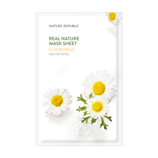 NATURE REPUBLIC - Reel Nature Chamomile Mask Sheet