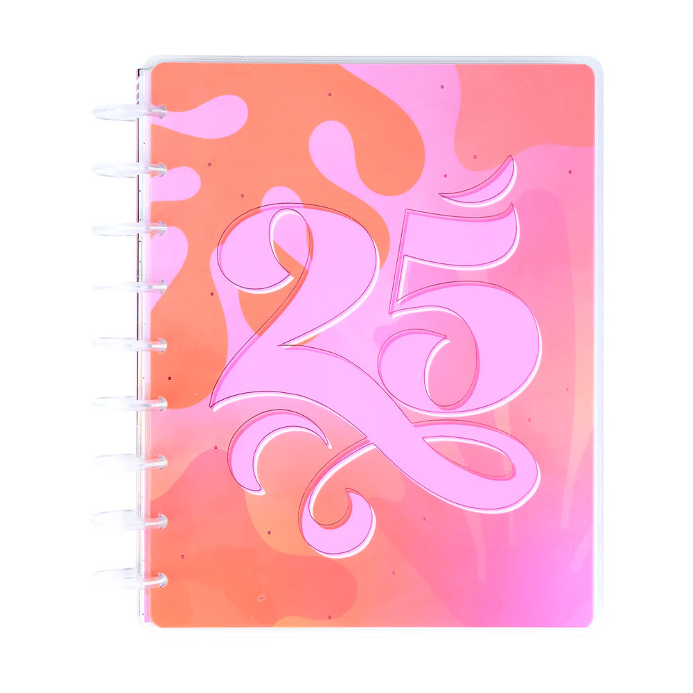 Happy Planner (12M) 2025 Vivid Tropics Classic Planner (Dashboard)