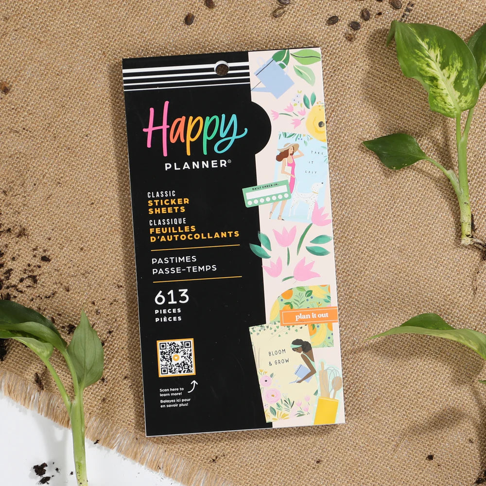 Happy Planner - Value Pack Stickers Pastimes