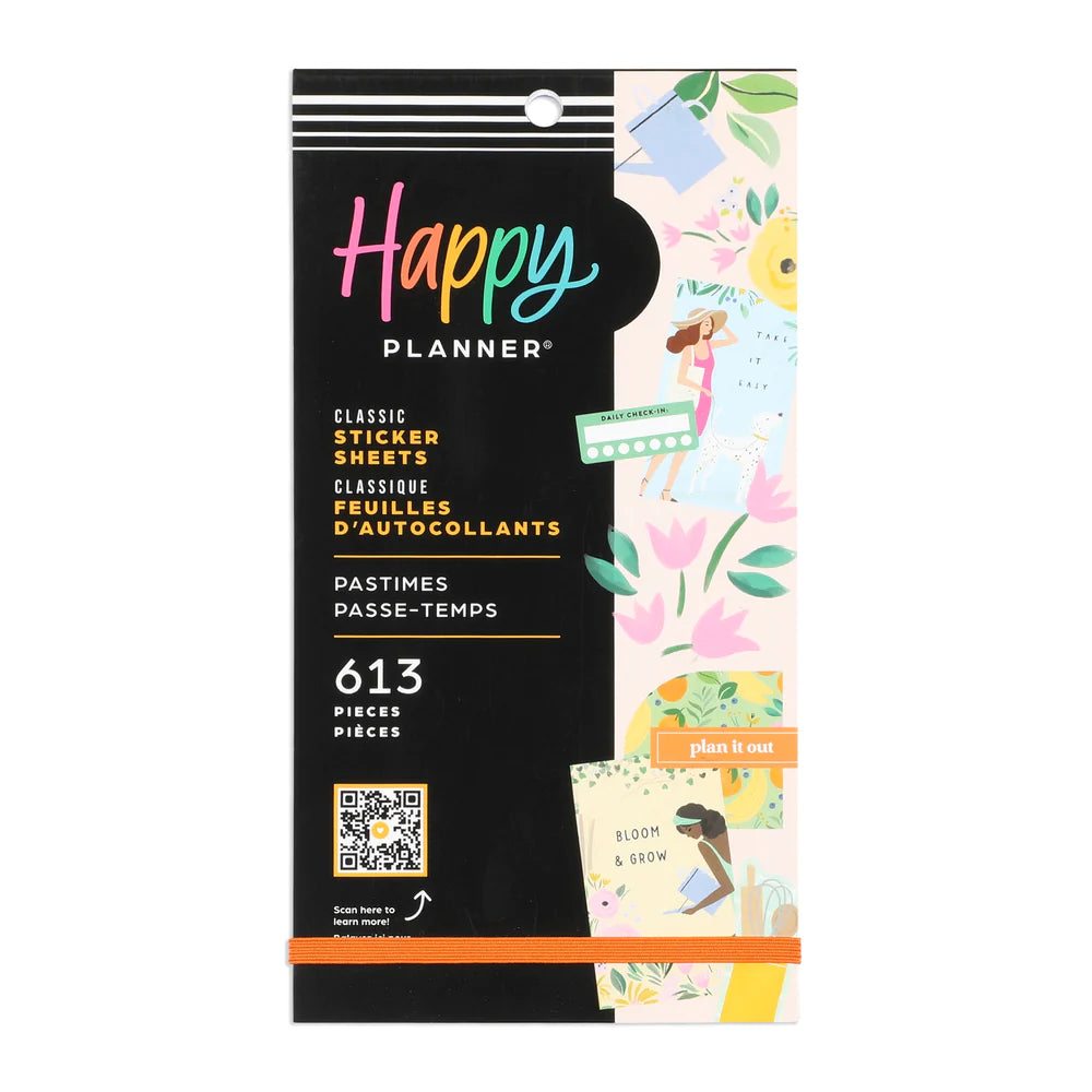 Happy Planner - Value Pack Stickers Pastimes