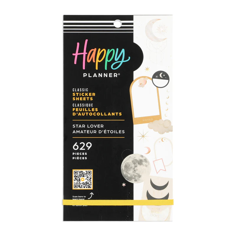 FREE GIFT Happy Planner - Value Pack Stickers Star Lover