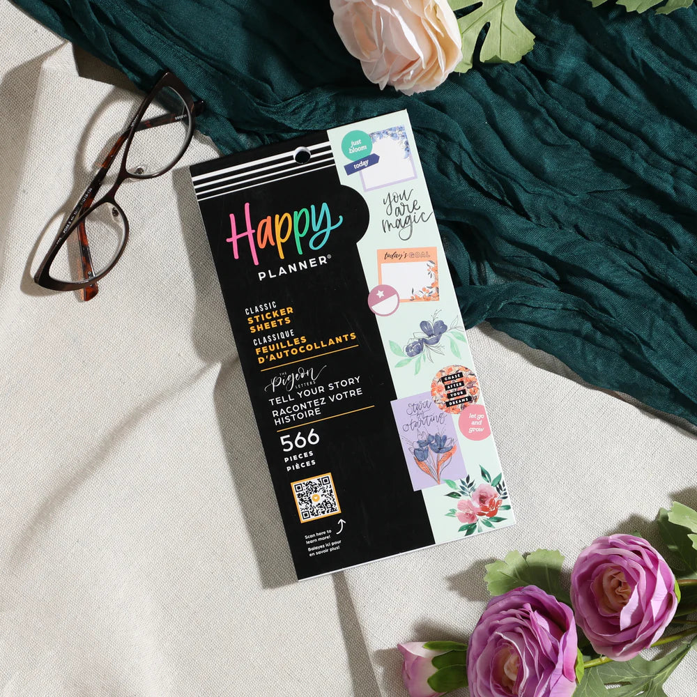 Happy Planner - Value Pack Sheet Stickers  The Peggy Dean Tell Your Story