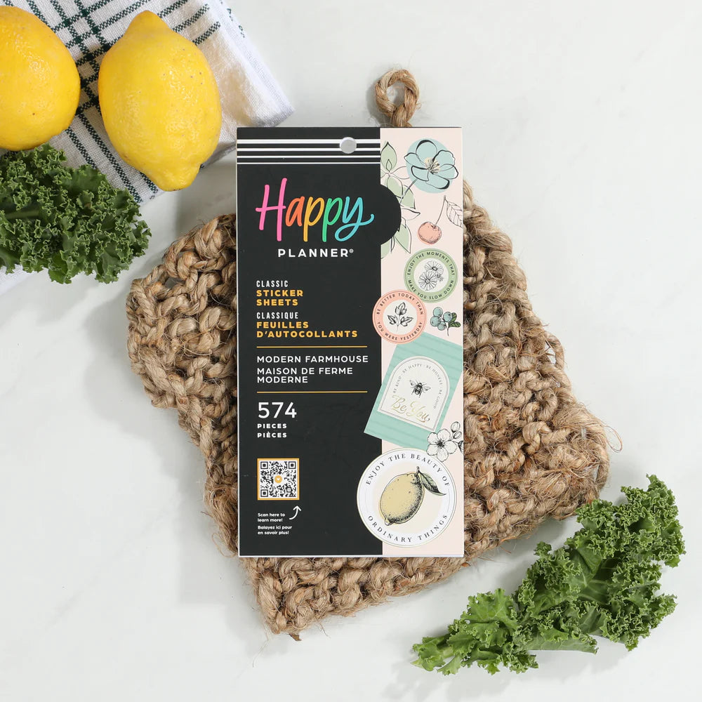 Happy Planner - Value Pack Sheet Sticker Modern Farmhouse