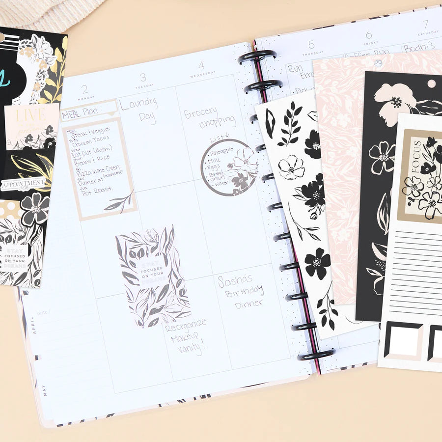Happy Planner - Value Pack Stickers Sketchy Florals