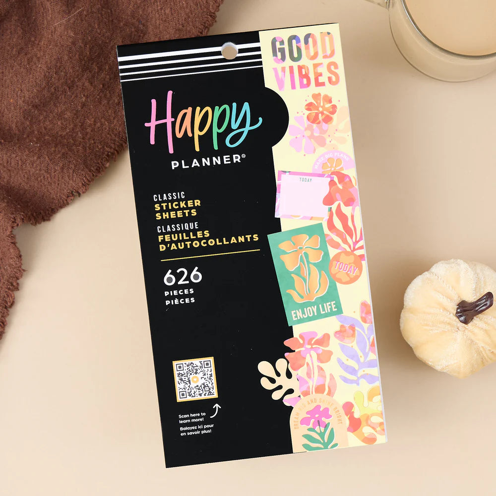 Happy Planner - Value Pack Stickers Vivid Tropics