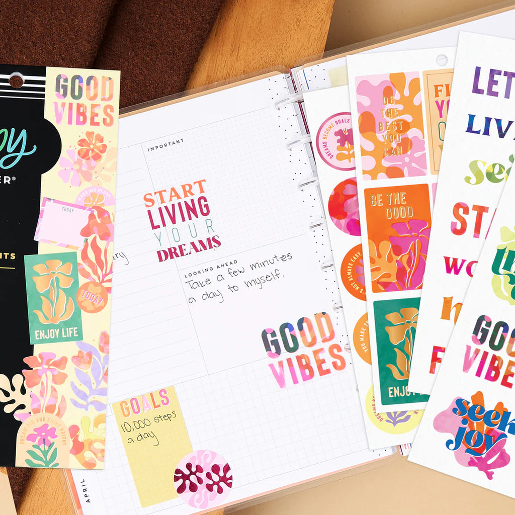 Happy Planner - Value Pack Stickers Vivid Tropics