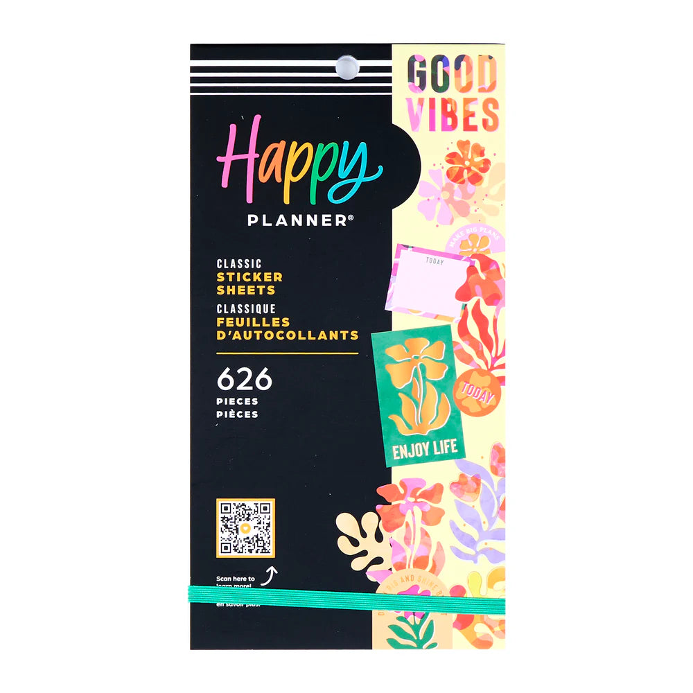 Happy Planner - Value Pack Stickers Vivid Tropics