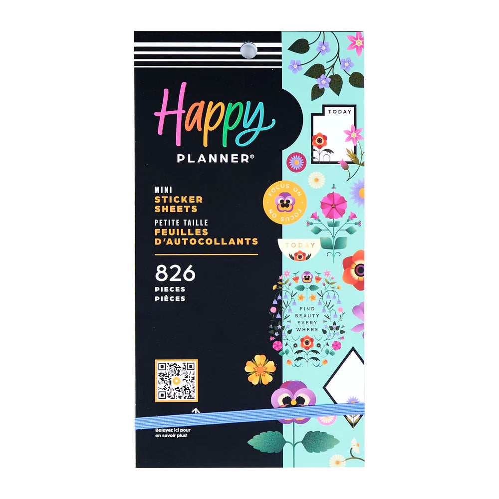 Happy Planner - Value Pack Stickers Radiant Garden