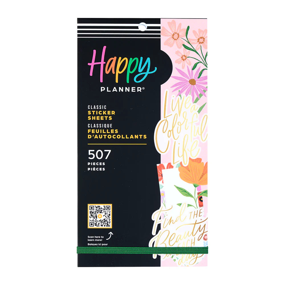 Happy Planner - Value Pack Stickers Blooming Bouquet