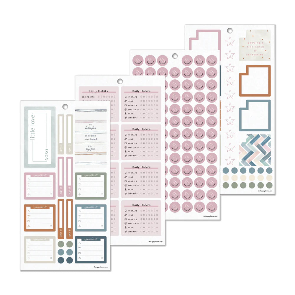 Happy Planner - Value Pack Stickers Baby on the Way
