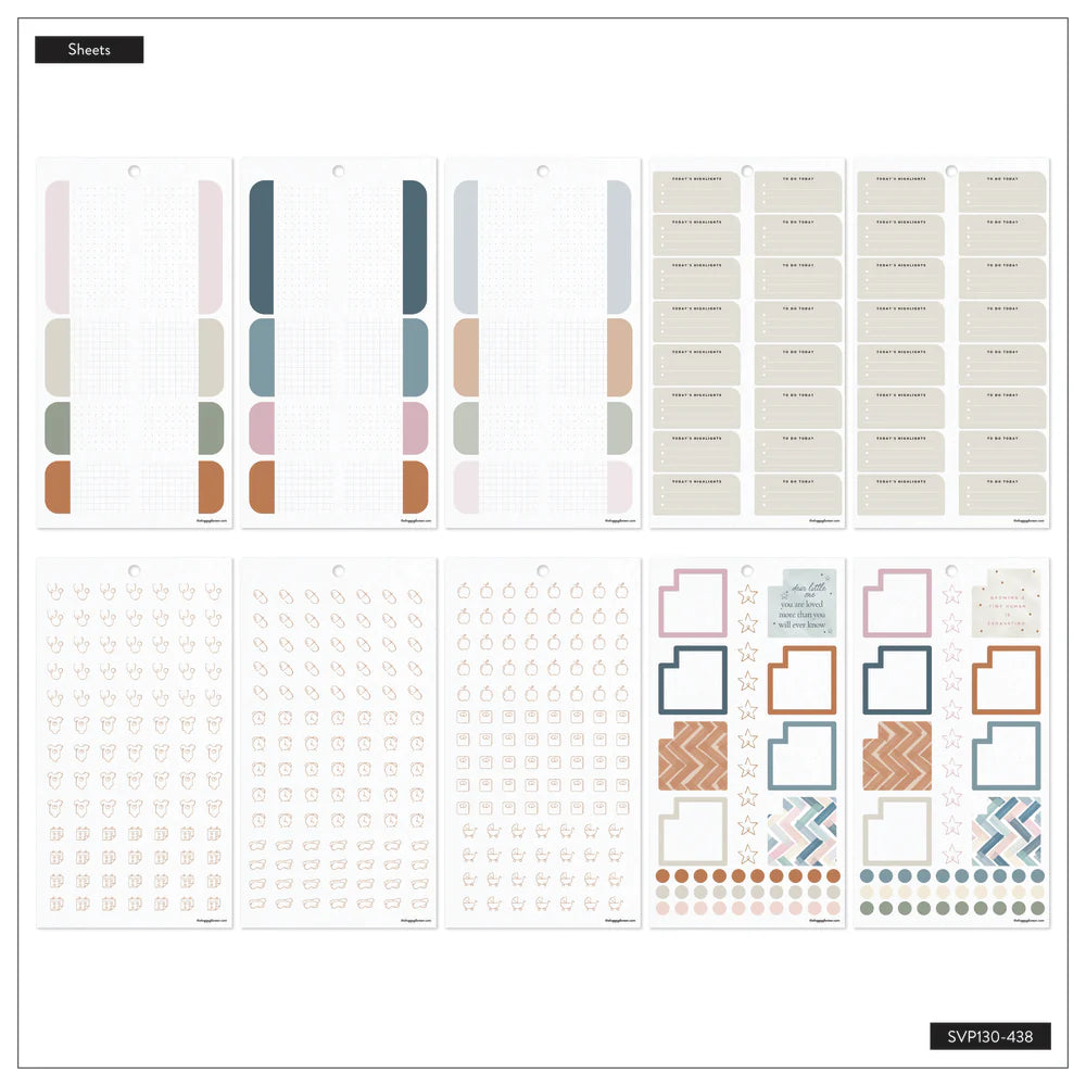Happy Planner - Value Pack Stickers Baby on the Way