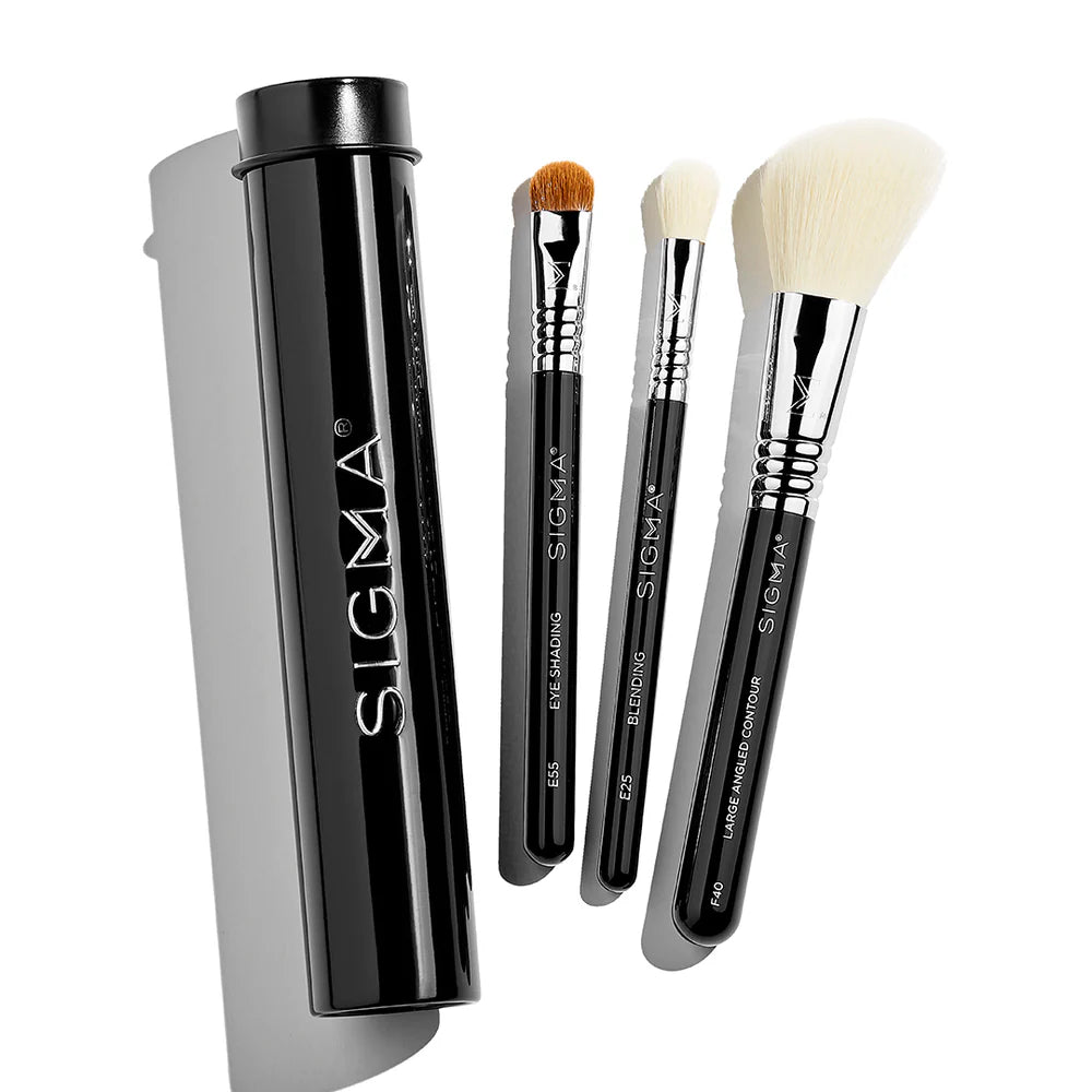 Sigma - Essential Trio Brush Set Black