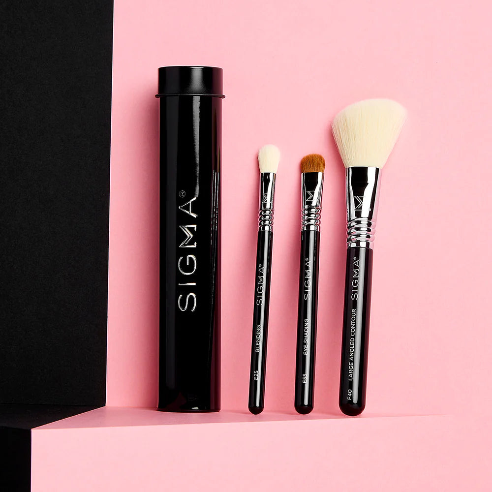 Sigma - Essential Trio Brush Set Black