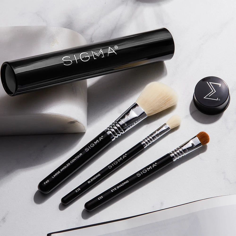 Sigma - Essential Trio Brush Set Black