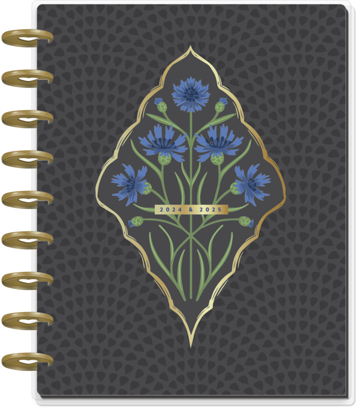 Happy Planner® (18M) 2024-2025 Classic Planner Exotic Borders (Vertical)