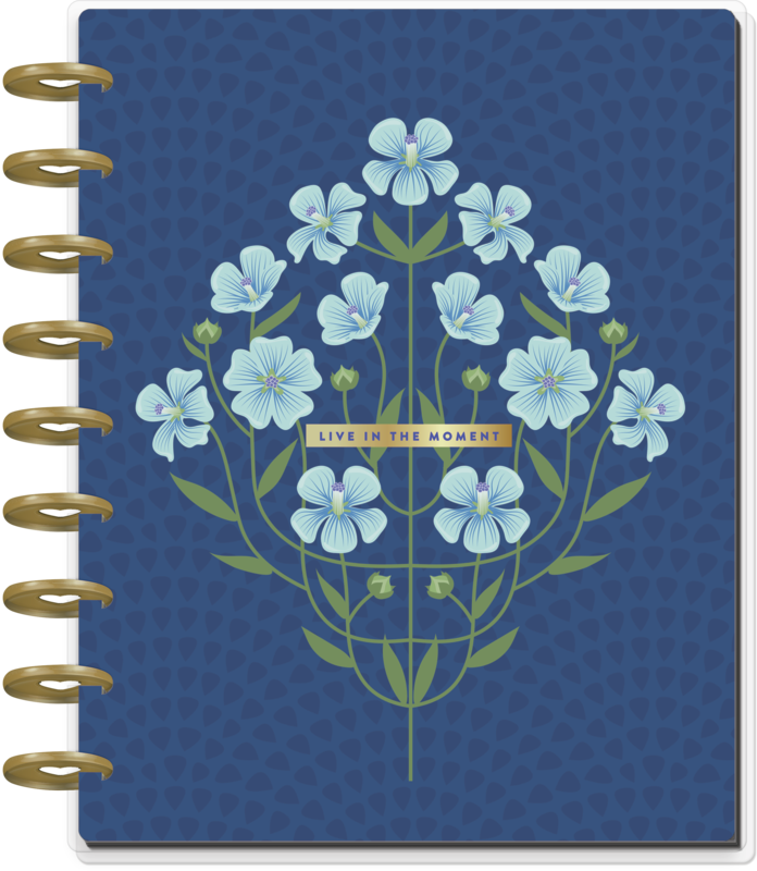 Happy Planner (18M) 2024-2025 Classic Exotic Fleurs (Horizontal)