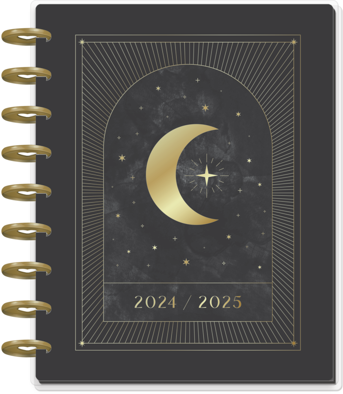 Happy Planner (18M) 2024 Vertical Sophisticated Stargazer Classic