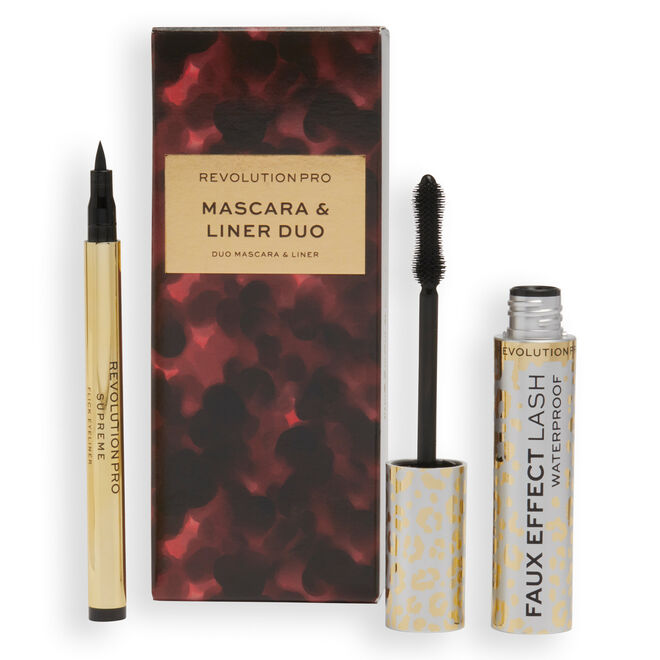 Makeup Revolution Pro Mascara & Liner Gift Set