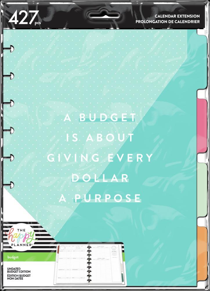 Happy Planner - Classic Extension Pack Bright Budget