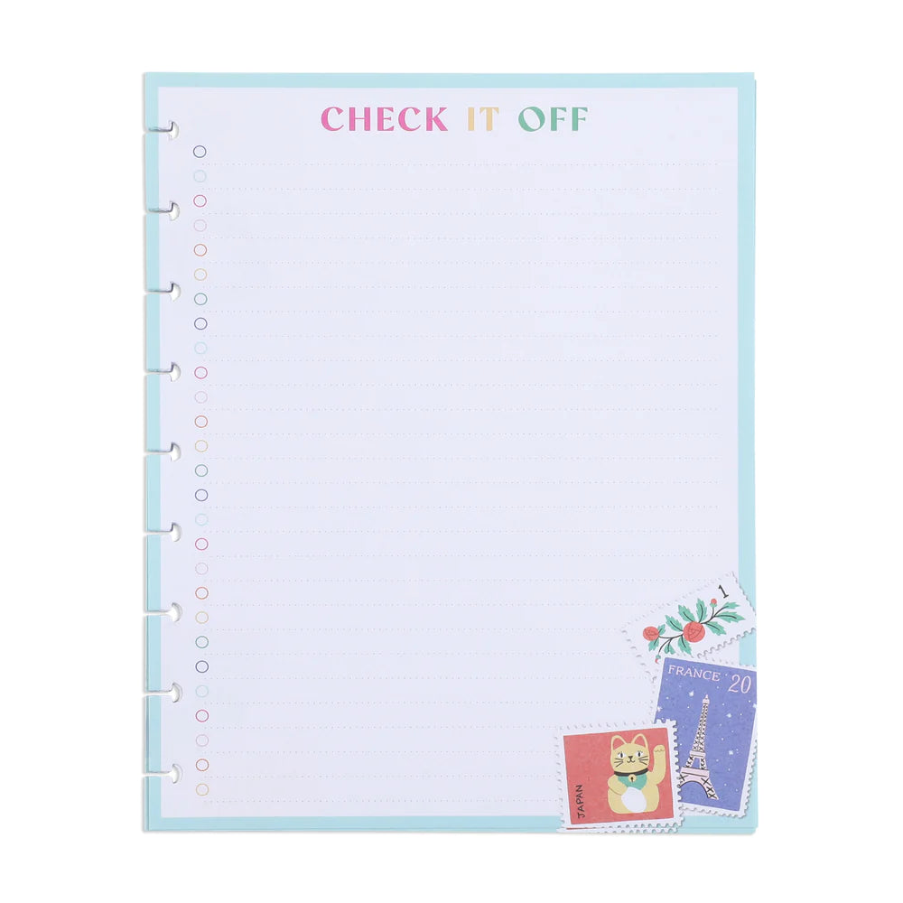 Happy Planner - Bright Travels Classic Fill Paper