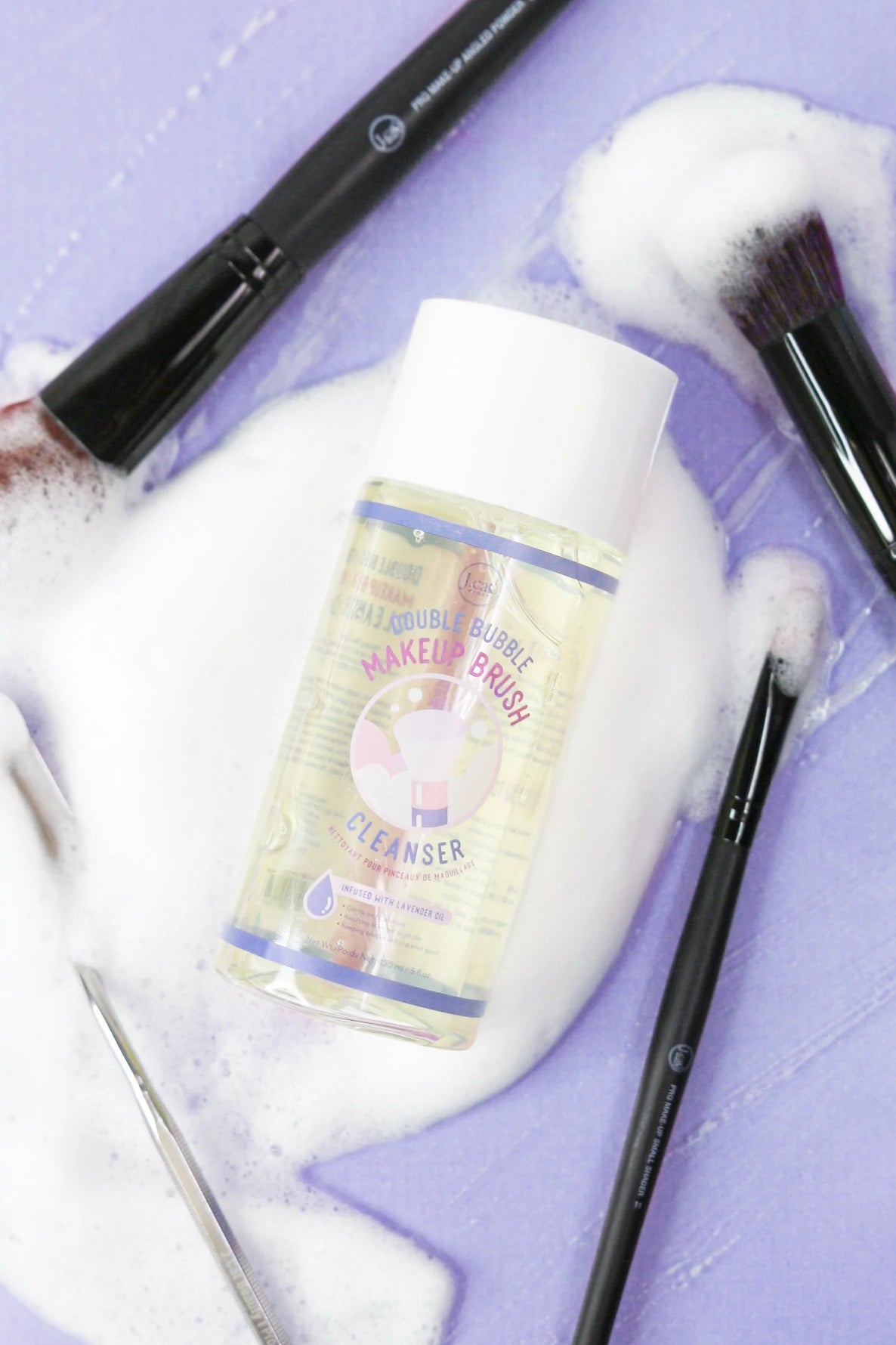 J.Cat Beauty - Double Bubble Makeup Brush Cleanser