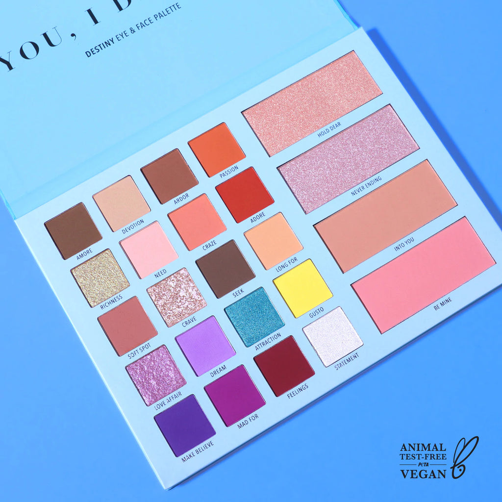 Moira - Destiny Eye & Face Palette - 006 You, I Desire