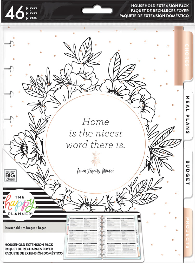 Happy Planner - CLS Classic Extension Pack Home