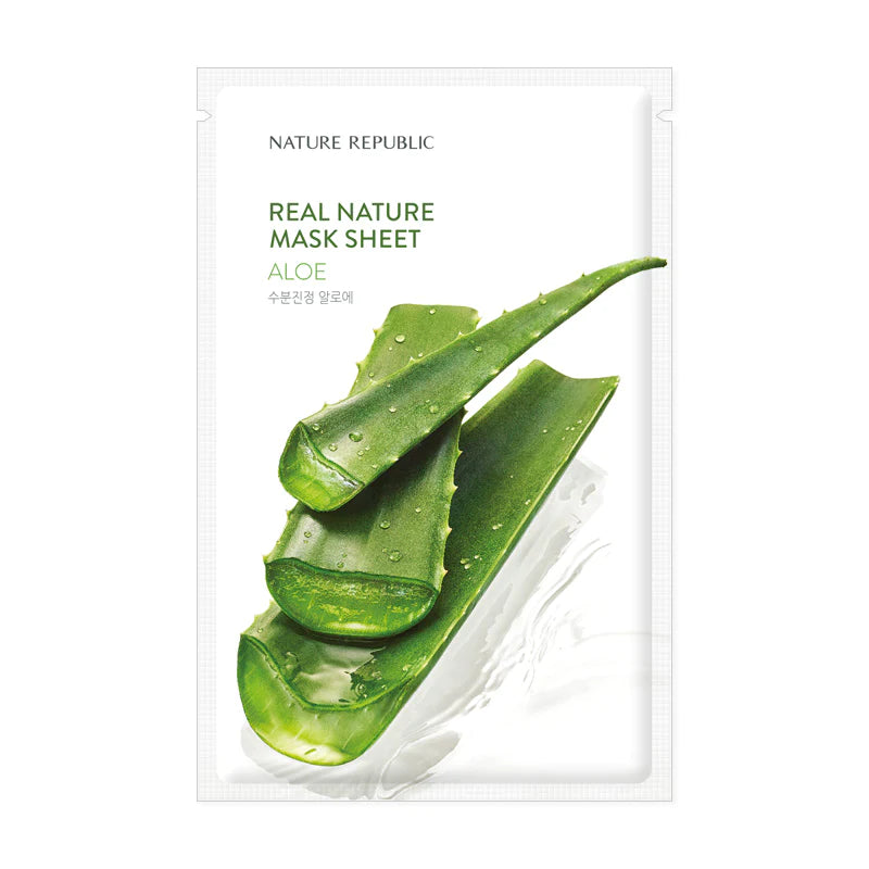 NATURE REPUBLIC - Reel Nature Aloe Mask Sheet