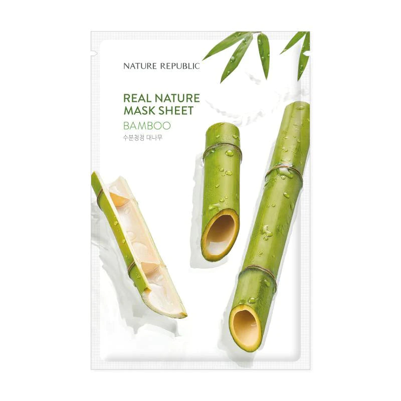 NATURE REPUBLIC - Reel Nature Bamboo Mask Sheet