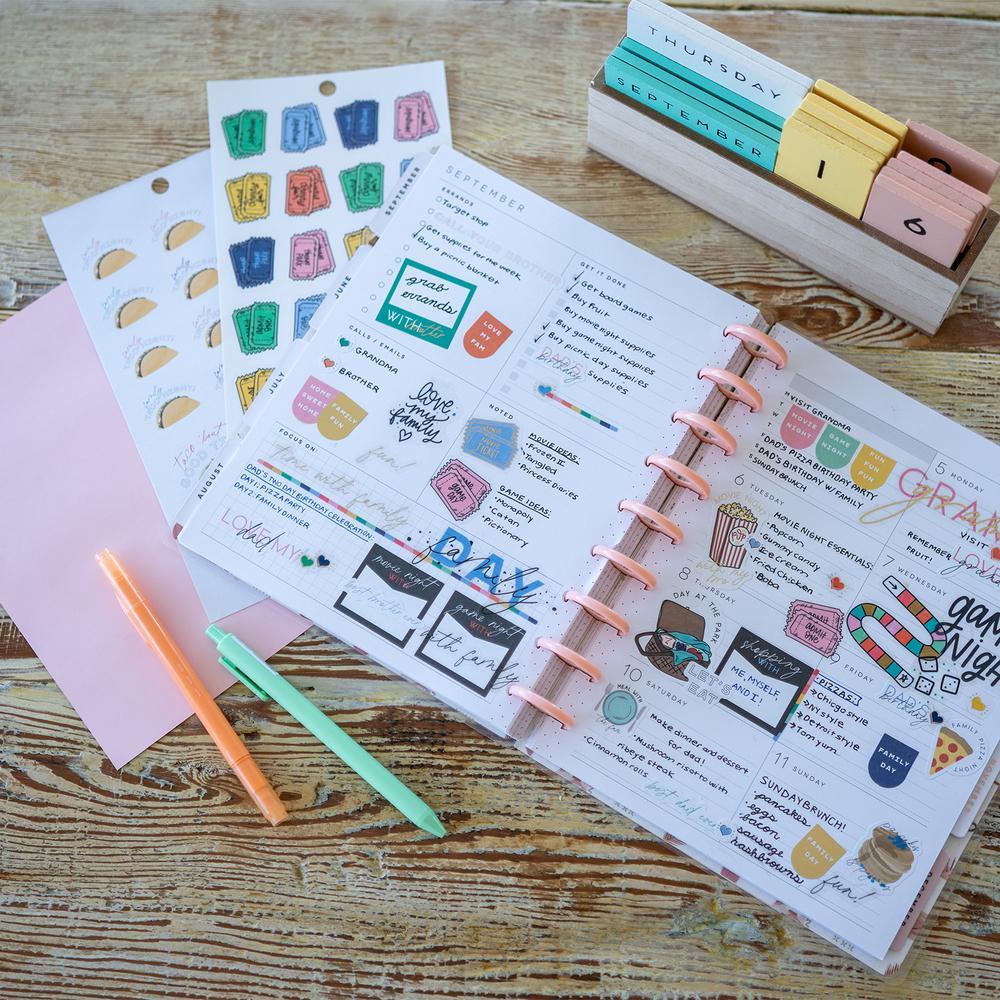 Happy Planner - Value Pack Stickers Family