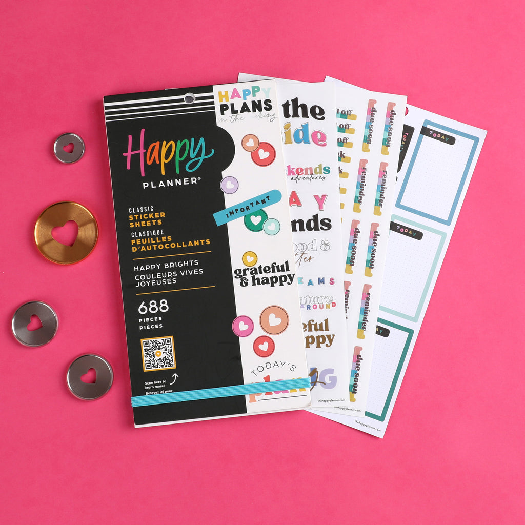 Happy Planner - Value Pack Sticker Happy Brights