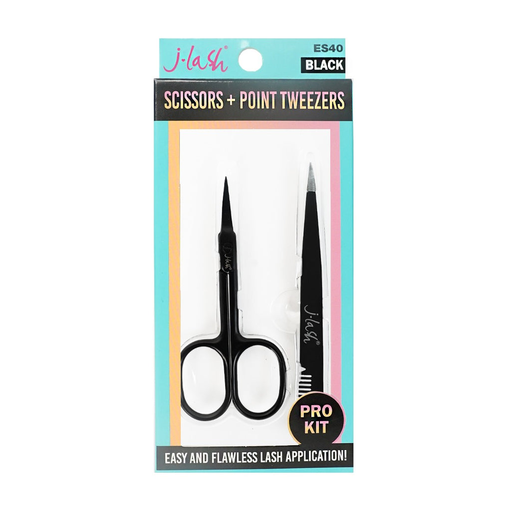 JLASH - Pro Kit Scissor & point Tweezers