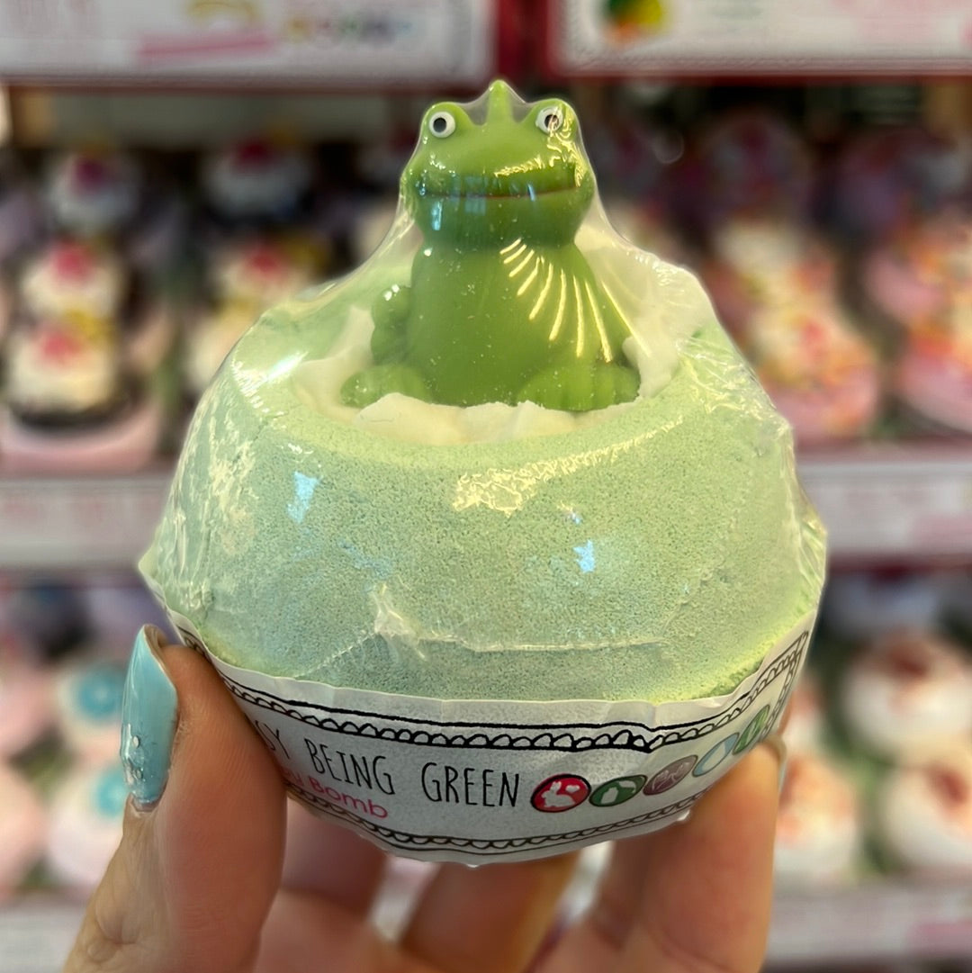 Bomb Cosmetics Bath Blaster - It's Not Easy Being Green