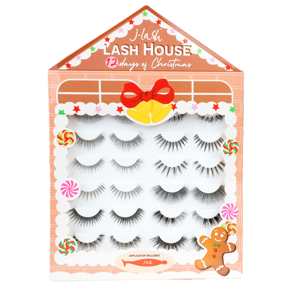 JLash  - Gingerbread Lash House 12 Days of Christmas (set faux-cils)
